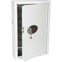 Phoenix Cygnus Key Deposit Safe KS0033K With 144 Key Hooks Key Lock & Deposit Slot White , HuntOffice.ie on Productcaster.