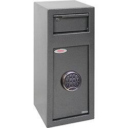 Phoenix Cashier Day Deposit SS0992ED 19L Security Safe With Electronic Lock Metallic Graphite , HuntOffice.ie on Productcaster.