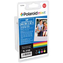 Polaroid HP 364 Remanufacture Inkjet Cartridge Black/Cyan/Magenta/Yellow Pack of 4 N9J73AE-COMP PL , HuntOffice.ie on Productcaster.