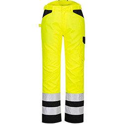 Portwest PW241 PW2 Hi-Vis Work Trousers Yellow & Black Size 41 on Productcaster.