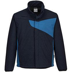 Portwest PW271 PW2 Softshell Jacket Navy & Royal Blue Medium on Productcaster.