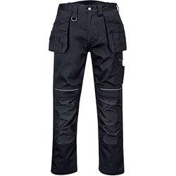 Portwest PW347 PW3 Cotton Holster Trousers Black Size 46 on Productcaster.