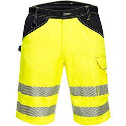 Portwest PW348 PW3 Hi-Vis Shorts Yellow & Black Size 40 on Productcaster.