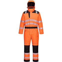 Portwest PW352 PW3 Hi-Vis Winter Coverall Orange & Black Small , HuntOffice.ie on Productcaster.