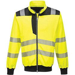 Portwest PW370 PW3 Hi-Vis Sweatshirt Yellow & Black 4XL , HuntOffice.ie on Productcaster.