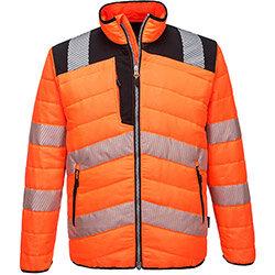 Portwest PW371 PW3 Hi-Vis Baffle Jacket Orange & Black Small on Productcaster.