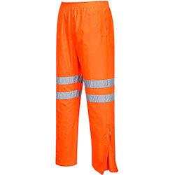 Portwest RT31 Hi-Vis Traffic Trousers RIS Orange Large on Productcaster.