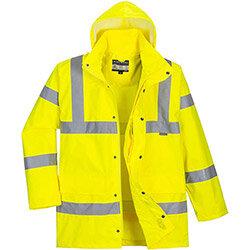 Portwest RT60 Class 3 Breathable Jacket Yellow XXL , HuntOffice.ie on Productcaster.