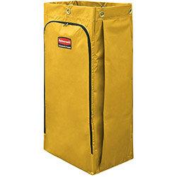 Rubbermaid 129L High Capacity Vinyl Janitor Cart Bag Yellow on Productcaster.