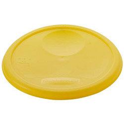 Rubbermaid Medium Lid For 7.6L Round Food Storage Containers Yellow on Productcaster.