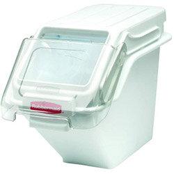 Rubbermaid 24L ProSave Safety Midi Food Storage Bin With Lid Stackable White on Productcaster.