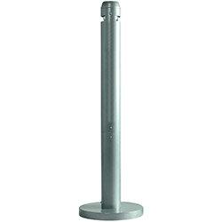 Rubbermaid Smokers Pole Ash Bin Aluminium Weather-Resistant Base Dia324mm H1041mm Silver on Productcaster.