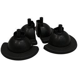 Rubbermaid Sturdy Baby Chair Replacement Feet Set of 4 on Productcaster.