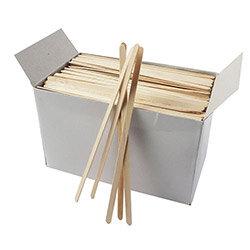 MyCafe Disposable Cutlery Wooden Coffee Wooden Stirrers 7inch Pack 1000 on Productcaster.