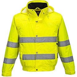 Portwest S161 Hi-Vis Lite Bomber Jacket Yellow XXL , HuntOffice.ie on Productcaster.