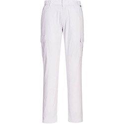 Portwest S231 Stretch Combat Trousers White Size 42 (Regular Fit) , HuntOffice.ie on Productcaster.