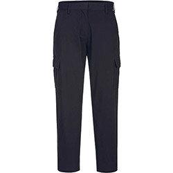 Portwest S233 Women's Stretch Cargo Trousers Black Size 30 , HuntOffice.ie on Productcaster.