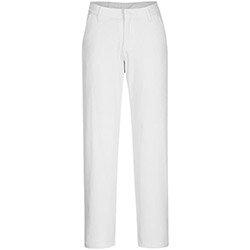 Portwest S235 Women's Slim Fit Chino Pants White Size 30 on Productcaster.