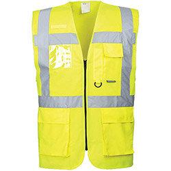 Portwest S476 Berlin Executive Vest Yellow XXL , HuntOffice.ie on Productcaster.