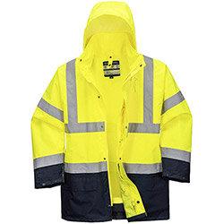 Portwest S766 Essential 5in1 Hi-Vis Jacket Yellow & Navy Small , HuntOffice.ie on Productcaster.