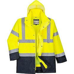 Portwest S768 5in1 Hi-Vis Executive Jacket Yellow & Navy Large , HuntOffice.ie on Productcaster.