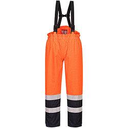 Portwest S782 Multi-Protection Trousers Orange & Navy Medium on Productcaster.