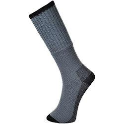 Portwest SK33 Work Sock - Triple Pack Grey Size 44-48 on Productcaster.