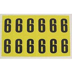 Number 6 12 Characters/Card 56X21mm , HuntOffice.ie on Productcaster.