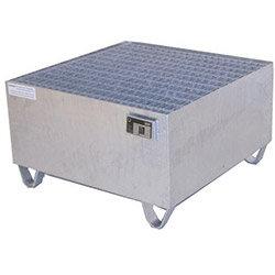 Pallet Sump Galvanised 800x800x465 With Grid , HuntOffice.ie on Productcaster.