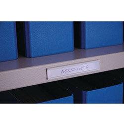 Label Holder Self Adhesive 15X80-Pack Of 100-White Card , HuntOffice.ie on Productcaster.