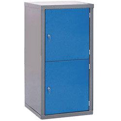 Locker-Heavy Duty Cube C/W Camlock/2 Cube Blue Door on Productcaster.