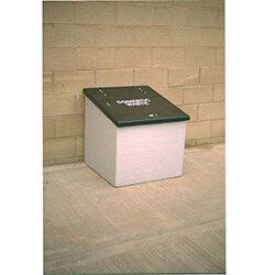 Waste Storage Unit 840 Ltrs Light Grey + Black Lid' , ''HuntOffice.ie' on Productcaster.