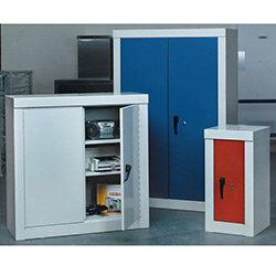 Cupboard -Security 900X450X450 2 Shelves All Grey Cabinet , HuntOffice.ie on Productcaster.