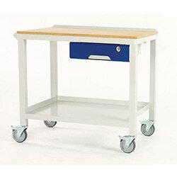 Mobile Welded Bench With Drawer Mpx Top , HuntOffice.ie on Productcaster.