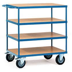 Heavy Duty Table Top Cart Withfour Shelves 1200x800mm on Productcaster.