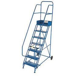 Industrial 14 Tread Mobile Step D/H Pvc Blue , HuntOffice.ie on Productcaster.