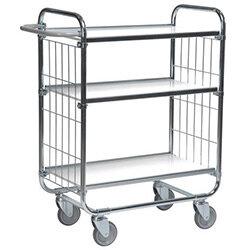 Flexible Shelf Trolley 945x470x1120 with 3 Shelves on Productcaster.