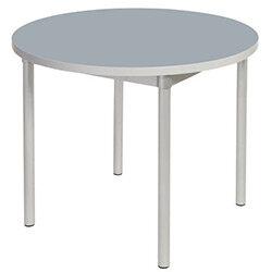 Enviro Circular Canteen Office Table Dia1200xH710mm Storm Grey on Productcaster.