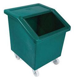 150L Mobile Storage And Dispense Bin Yellow With Clear Flip Top Lid' , ''HuntOffice.ie' on Productcaster.