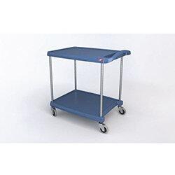 Mycart 900mm High Blue With Two 508x762mm Shelves on Productcaster.