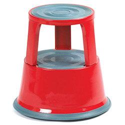 Steel Mobile Safety Step Stool Red on Productcaster.