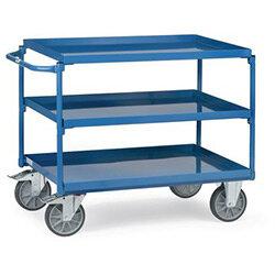 Steel Workshop Cart 1000x700mm & 3 Shelves on Productcaster.