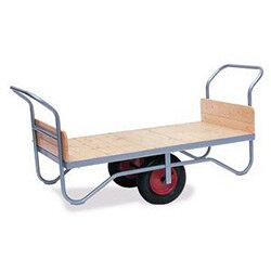 Double Handle Balance Trolley Solid Ends Rubber Tyres 915Wx1905D' , ''HuntOffice.ie' on Productcaster.