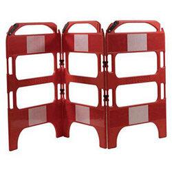 3 Gate Workgate Red Manhole Barrier Sets , HuntOffice.ie on Productcaster.