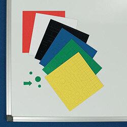 Magnetic Shapes 150X150mm Sheet Assorted 6Pack on Productcaster.