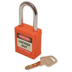 Safety Lockout Padlock Orange (Each) , HuntOffice.ie on Productcaster.