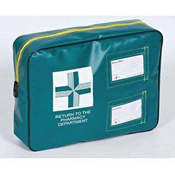 Padded Pharmacy Tamper Evident Pouch Green And Yellow 410x310x100mm' , ''HuntOffice.ie' on Productcaster.