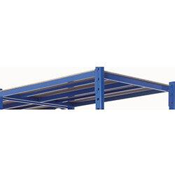 Extra Shelf With Cover Heavy Duty Tubular 1010X500mm Blue on Productcaster.