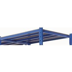 Extra Shelf With Cover Heavy Duty Tubular 1010X600mm Blue on Productcaster.