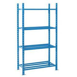 Shelving Heavy Duty Tubular Starter Bay With Shelf Cover 4 Shelves 2000X1000X800mm on Productcaster.